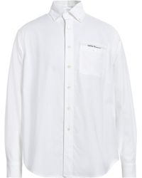 Palm Angels - Button-Down Collar Cotton Shirt - Lyst