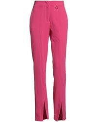 Gaelle Paris - Fuchsia Pants Polyester, Elastane - Lyst