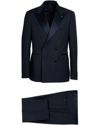 Tagliatore - Suit Polyester, Virgin Wool, Elastane - Lyst