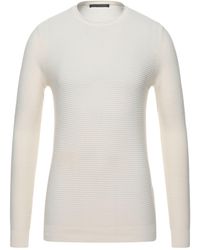 Daniele Alessandrini - Ivory Sweater Cotton - Lyst
