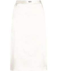Elisabetta Franchi - Midi Skirt - Lyst