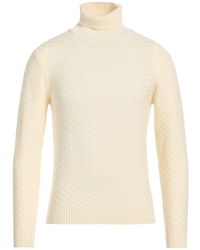 Altea - Ivory Turtleneck Virgin Wool - Lyst