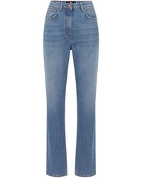 Elisabetta Franchi - Pantalon en jean - Lyst