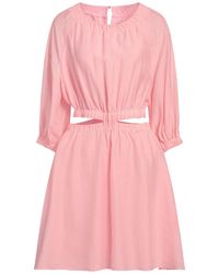 HUGO - Mini Dress Lyocell, Polyester - Lyst