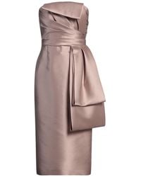 Alberta Ferretti - Midi Dress - Lyst