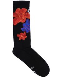 Marcelo Burlon Short Socks - Black