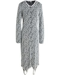 Fendi - Midi Dress Viscose, Cotton, Polyester, Polyamide - Lyst