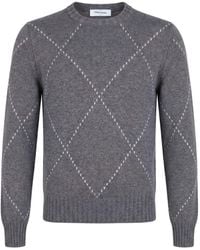 Gran Sasso - Light Sweater Virgin Wool, Viscose, Cashmere - Lyst
