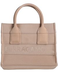Ferragamo - Handbag Cotton, Acrylic - Lyst