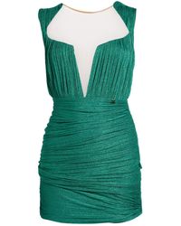 Elisabetta Franchi - Mini Dress Viscose, Polyester, Polyamide, Elastane - Lyst