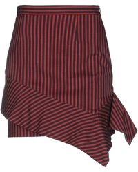 Pinko Falda corta - Rojo