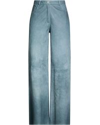 Arma - Slate Pants Lambskin - Lyst