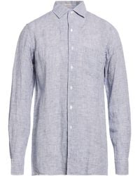 Massimo Alba - Midnight Shirt Linen - Lyst