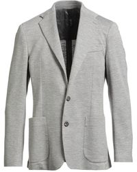 Hevò - Blazer Virgin Wool, Silk, Linen - Lyst