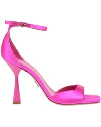Sergio Levantesi - Fuchsia Sandals Textile Fibers - Lyst