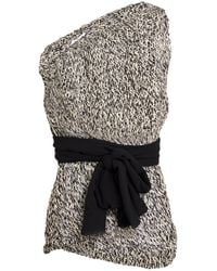 Aviu - Top Linen, Polyurethane, Cotton, Polyester - Lyst