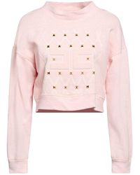 Elisabetta Franchi - Light Sweatshirt Cotton - Lyst
