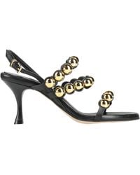 Divine Follie - Sandals Leather - Lyst