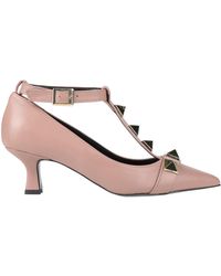PAOLO MATTEI - Blush Pumps Leather - Lyst