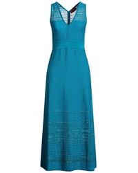 Missoni - Midi Dress Wool, Viscose, Synthetic Fibers, Metallic Fiber, Elastane - Lyst