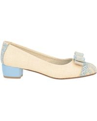 Ferragamo - Pumps Textile Fibers - Lyst