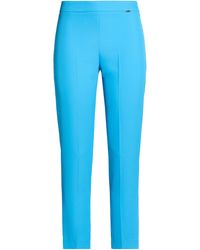 NUALY - Pants Polyester, Elastane - Lyst