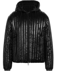 Emporio Armani - Doudoune Plumes Ou Synthétique - Lyst