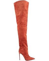 Le Silla - Rust Boot Leather - Lyst