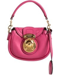 Moschino - Couture -- Fuchsia Handbag Leather - Lyst