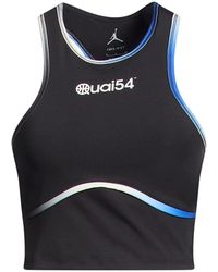 Nike - Charcoal Top Polyester, Elastane - Lyst
