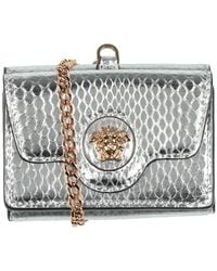 Versace - Crossbody Wallet Cow Leather - Lyst