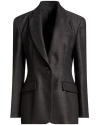 Brunello Cucinelli - Charcoal Blazer Virgin Wool - Lyst