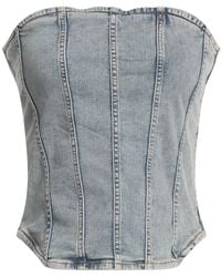 Maje - Top Cotton, Polyester, Elastane - Lyst