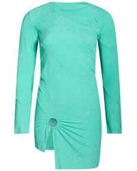 ME FUI - Mini Dress Polyester, Nylon, Elastane - Lyst