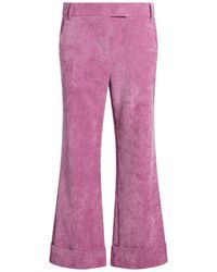 Marella - Fuchsia Pants Polyester, Polyamide, Elastane - Lyst