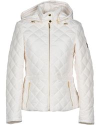 michael kors white puffer jacket