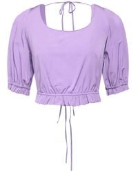 Manila Grace - Top Polyester, Cotton - Lyst
