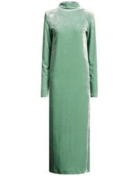 Alysi - Light Maxi Dress Viscose, Polyester - Lyst