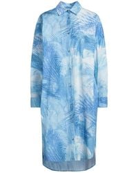 Ice Play - Midi Dress Cotton - Lyst
