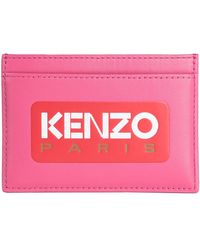 KENZO - Document Holder Bovine Leather - Lyst