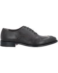 Pollini - Dark Lace-Up Shoes Calfskin - Lyst