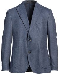 Windsor. - Slate Blazer Wool, Polyamide, Recycled Wool, Synthetic Fibers, Cashmere - Lyst