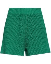 Alanui - Palm Springs Ribbed Cotton Shorts - Lyst