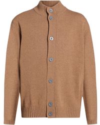 M.Q.J. - Camel Cardigan Wool, Polyamide - Lyst