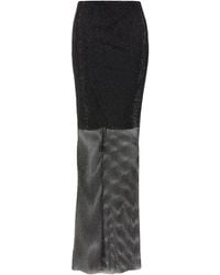 Clips - Maxi Skirt Polyester - Lyst