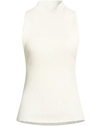 Courreges - Top Cotton, Merino Wool - Lyst