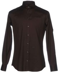 Brown Formal shirts for Men - Up to 72% off at Lyst.com