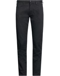 Emporio Armani - Pants Cotton, Elastane - Lyst