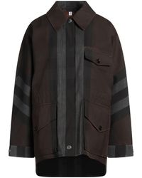 Burberry - Jacket Polyester, Cotton - Lyst