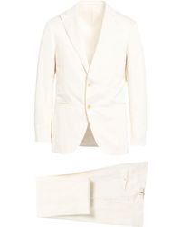 Caruso - Suit Silk, Linen - Lyst